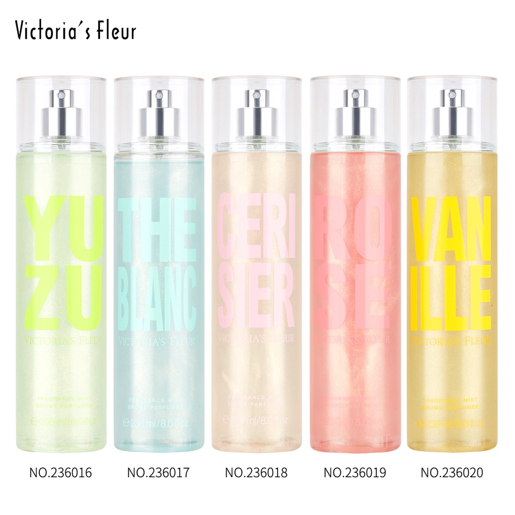 P2 Xịt thơm Body mist VICTORIA’S FLEUR Bath & Body 236ml siêu thơm