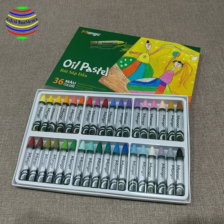 Bút Sáp Dầu Mango Oil Pastels