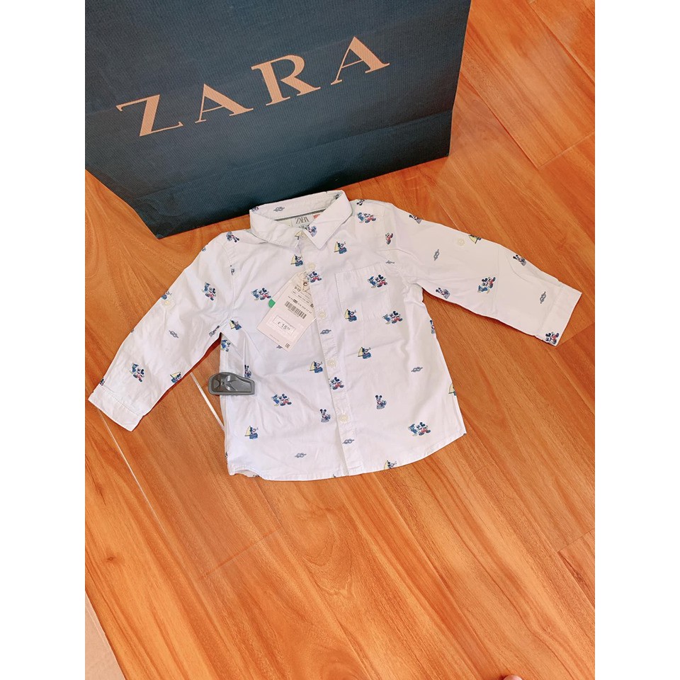Sơmi ZARA Disney Mickey Xuất dư xịn