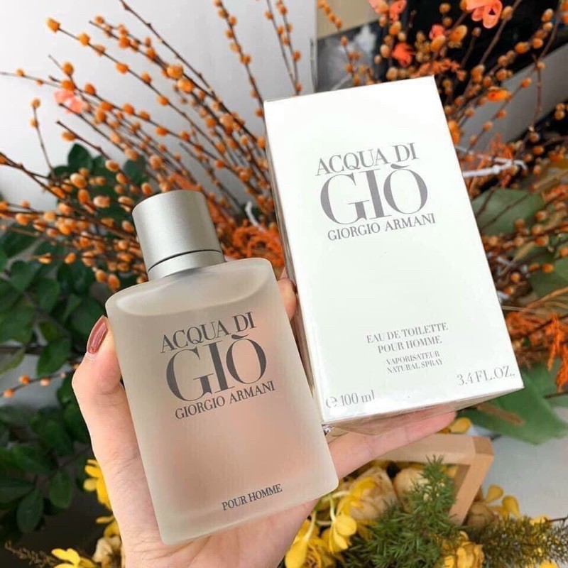 Nước hoa chính hãng dành cho nam mùa hè Giò Trắng 100ml | Thế Giới Skin Care