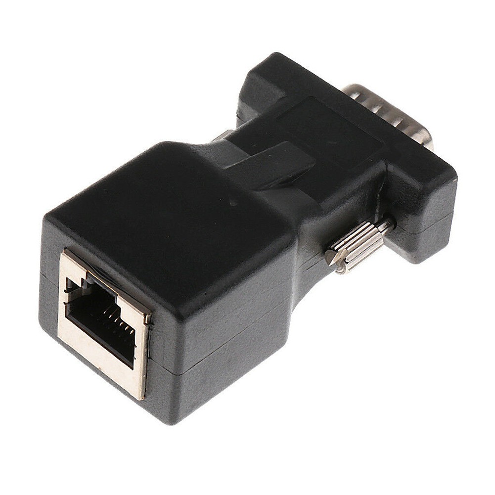 Set 2 Đầu Nối Mạng Lan Chuyển Đổi 15 Pin Vga Sang Rj45