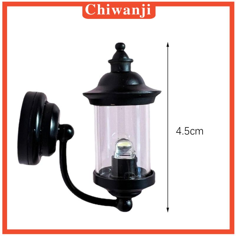 Đèn gắn tường ánh sáng trắng ấm áp trang trí nhà búp bê 12th