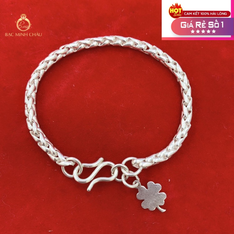 Vòng bạc trẻ em,Vòng tay trơn dây dừa dày dặn ,Chắn chắn, đồ dài từ 13-16cm ,Lắc bạc cho bé từ 1 đến 11 tuổi đeo vừa