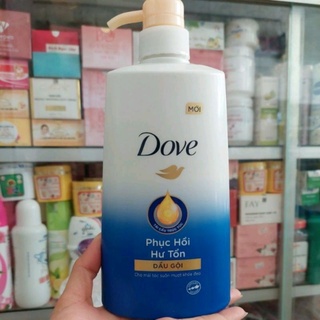 DẦU GỘI DOVE PHỤC HỒI HƯ TỔN 640G,GIÚP TÓC SUÔN MƯỢT KHỎE ĐẸP