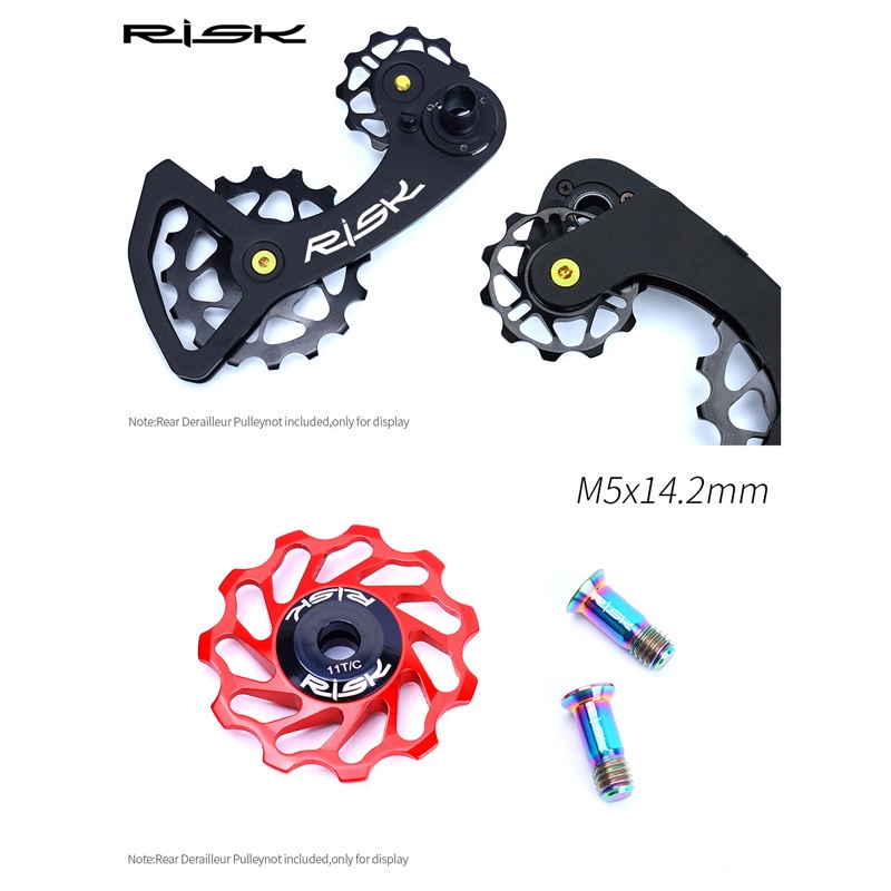 Bu Lông Rissk M5x14.2 Mm Chuyên Dụng Cho Xe Đạp