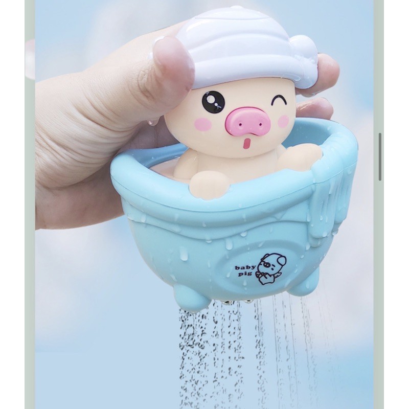 Sen tắm nước đồ chơi nhà tắm hình lợn, đám mây ms2030