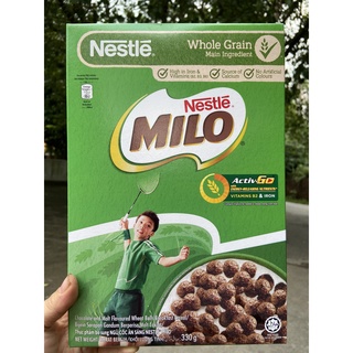 NGŨ CỐC ĂN SÁNG NESTLE MILO 330G tặng hộp bút