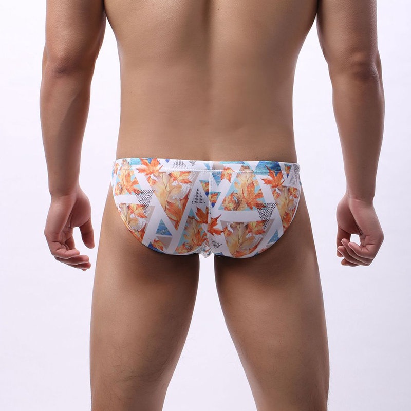 Quần lót ngắn lưng thấp in họa tiết thời trang quyến rũ cho nam | BigBuy360 - bigbuy360.vn