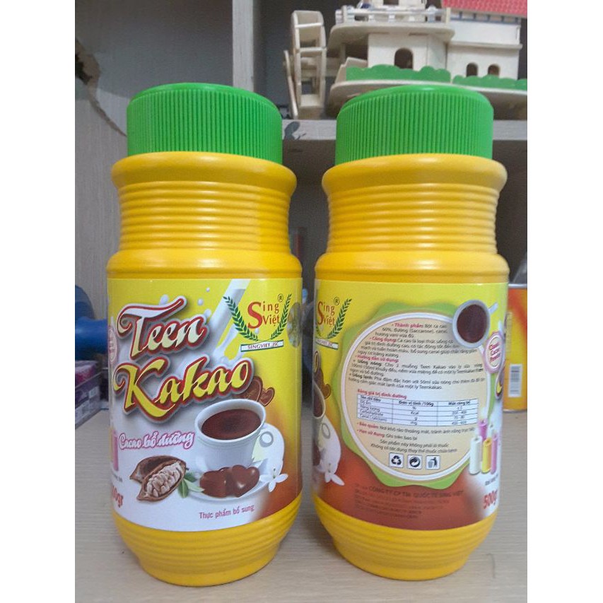 500g Cacao bổ dưỡng Sing Việt teen kakao - Cacoa smoothies