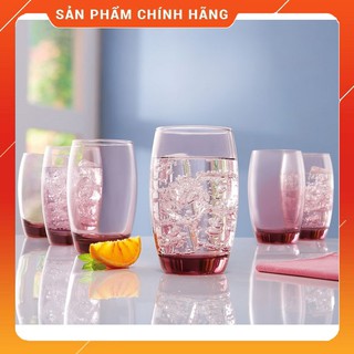 Bộ Ly Thủy Tinh Luminarc Salto Pink J5385 Dung Tích 350ml