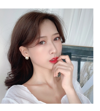 Opalearringsthời trang Đơn giản