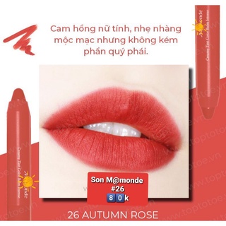 Son thỏi bút chì Mamonde