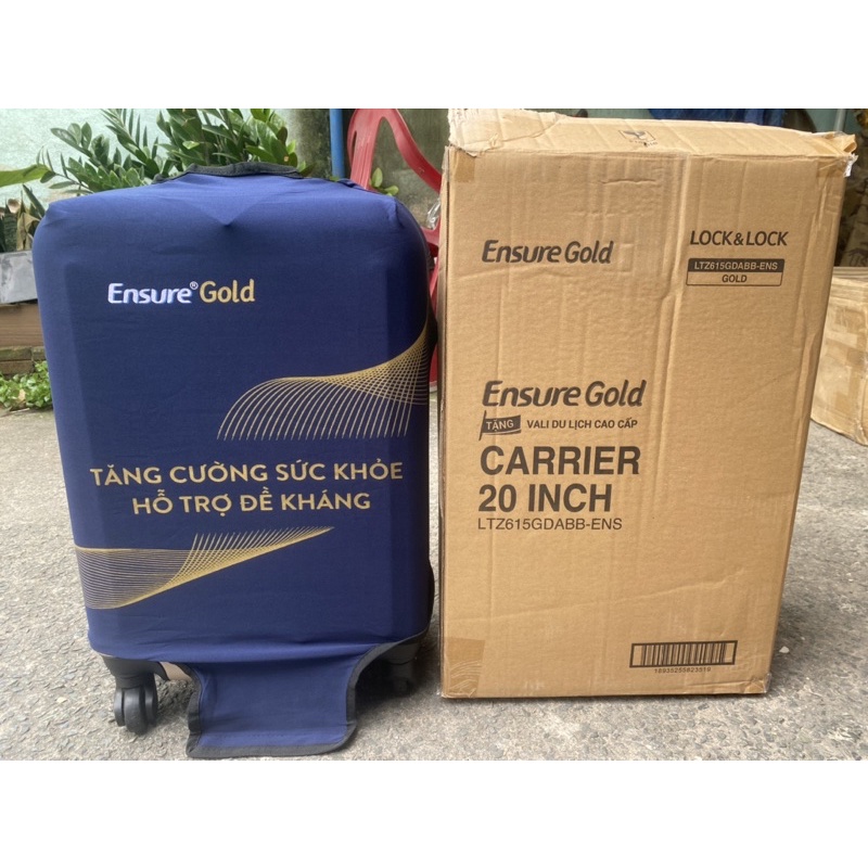 VaLi Lock&Lock Size 20inch Màu xanh Hkm Ensure Gold