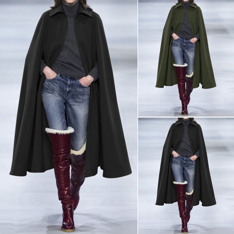Áo choàng ZANZEA form rộng thời trang dành cho nữ | BigBuy360 - bigbuy360.vn