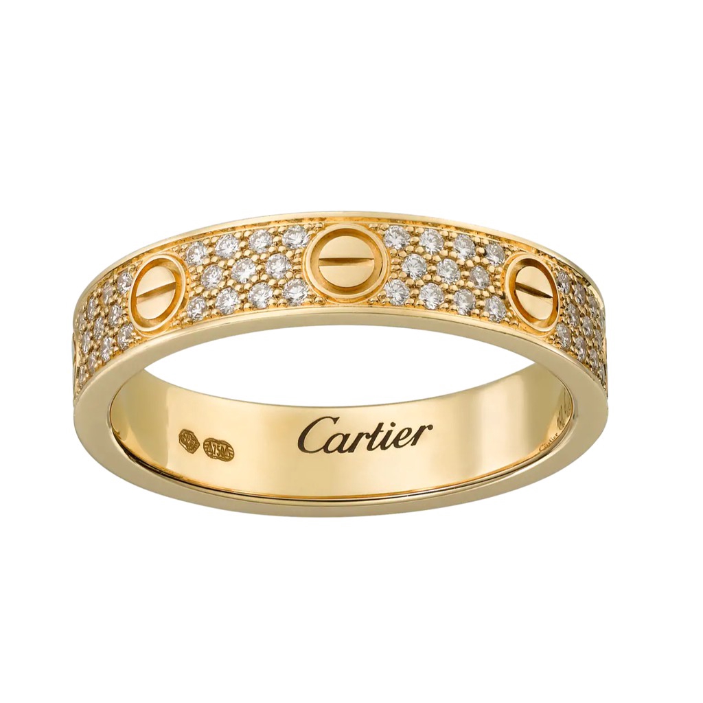 Nhẫn Cưới 3 Hàng 6MM Dành Cho Cặp Đôi