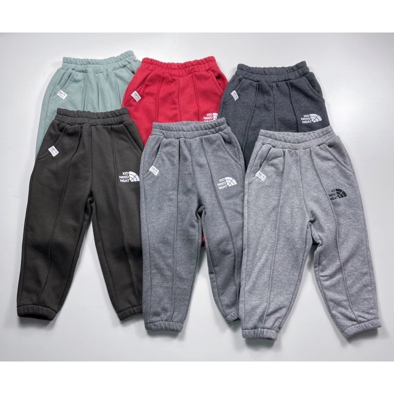 Quần jogger nỉ bông cho bé trai hàng vnxk