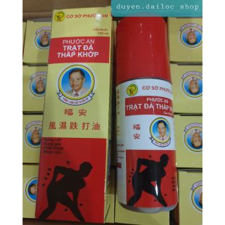 DẦU TRẬT ĐẢ THẤP KHỚP PHƯỚC AN# Chai 150ml# HSD 04/2025