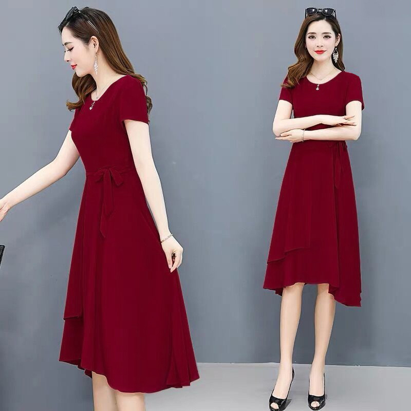 Đầm Chữ A Tay Ngắn Thời Trang Xuân Hè 2021 Cho Nữ | BigBuy360 - bigbuy360.vn