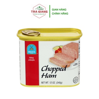 Thịt hộp xắt nhỏ Chopped Ham Bristol 340g - Mỹ