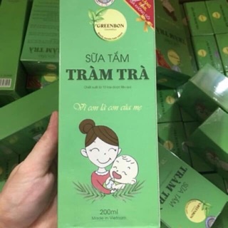 Sữa tắm tràm trà cho bé