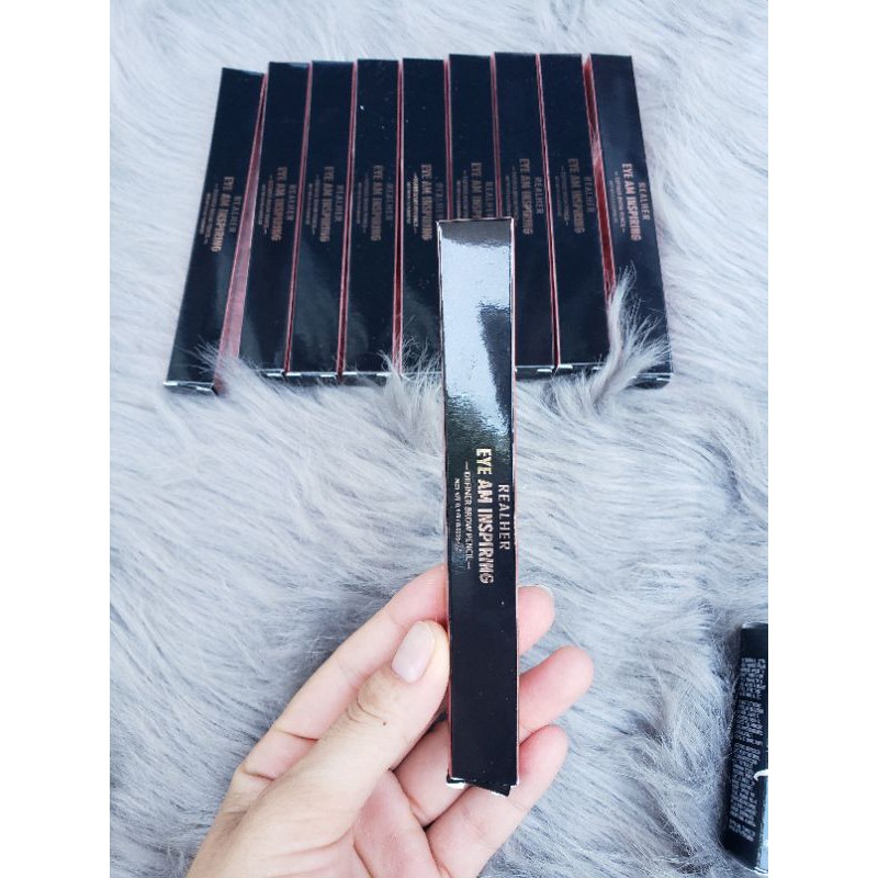 Chì kẻ mày Eye am strong Hãng REALHER - màu Dark brown