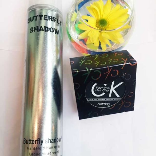 Combo sáp vuốt tóc CK - Gôm Butterfly Shadow
