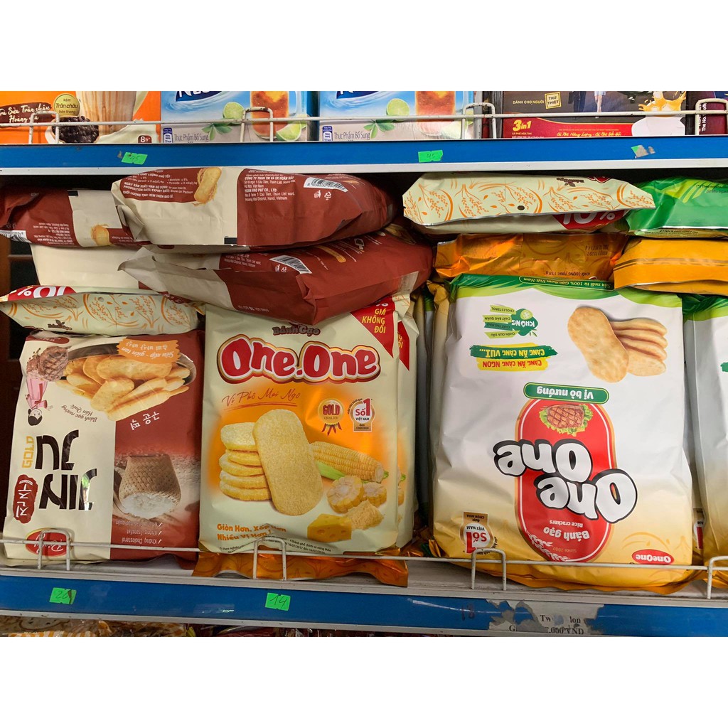 bánh gạo phô mai one one