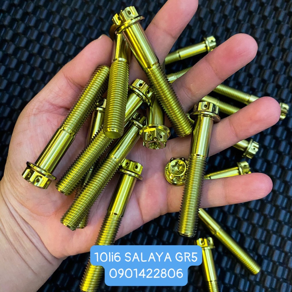 Ốc Titan GR5 10li60 đầu salaya