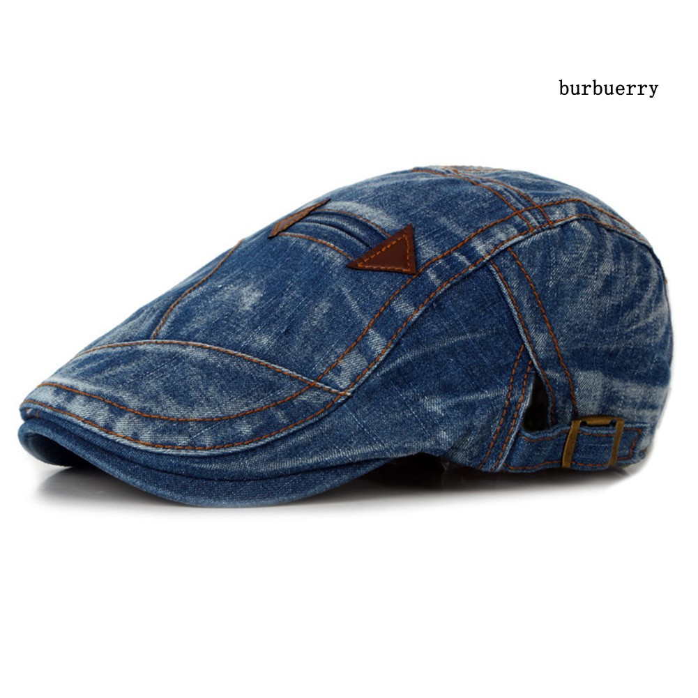 Mũ beret denim thời trang dùng đánh golf dành cho nam