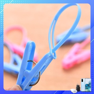 Set 18 móc kẹp dây phơi - treo quần áo - treo đồ có dây rằng