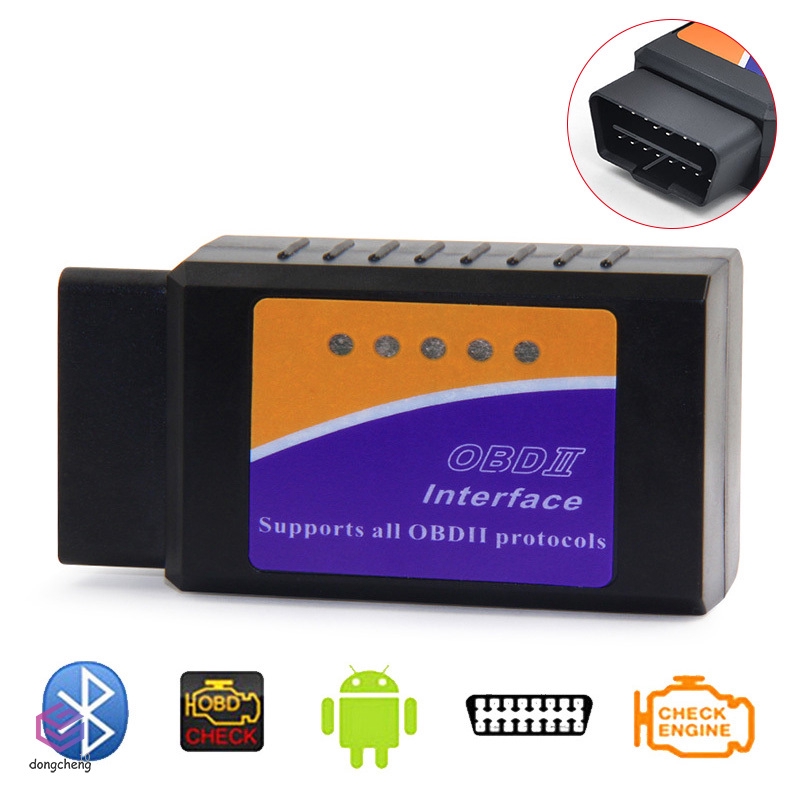 Thiết Bị Quét Chuẩn Đoán Lỗi Động Cơ Elm327 Obd2 Bluetooth V1.5 Cho Android Ios Windows