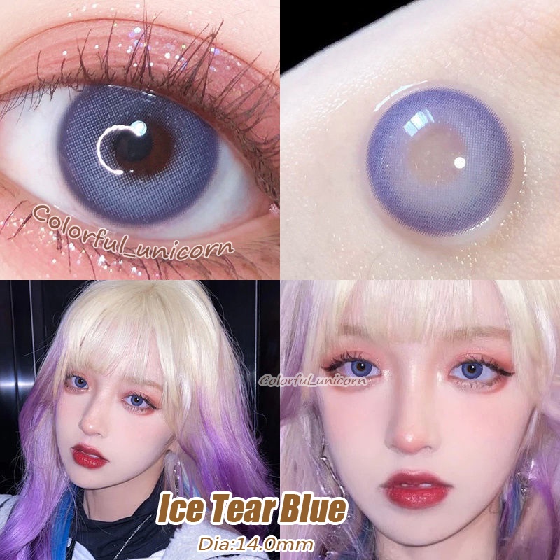 Kính áp tròng Colorhunter Dùng 1 Năm 14.0mm 0 - 8 Độ 1 cặp