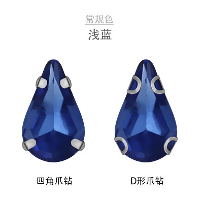 Phụ Kiện Trang Sức Hình Móng Vuốt Kính Đính Đá Thủ Công Diy