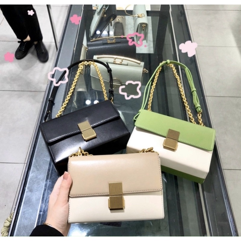 CLUTCH CNK METALLIC PUSH LOCK ❤️