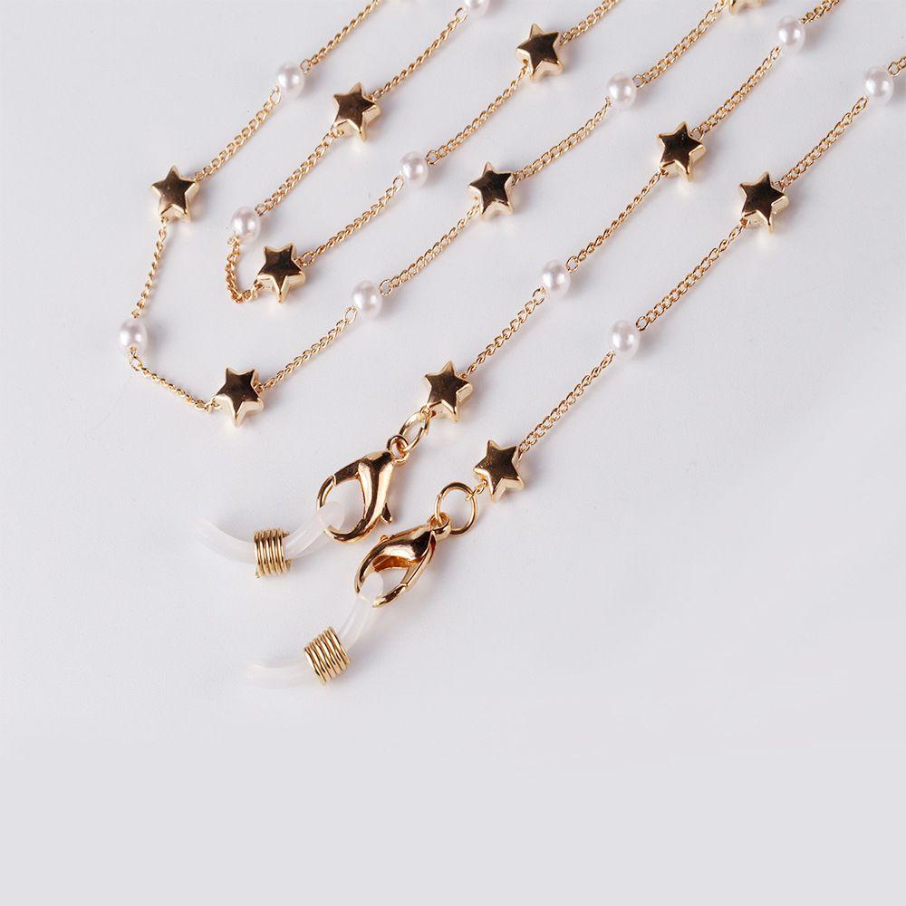 Dây Đeo Mắt Kính Chống Thất Lạc Bằng Kim Loại Tiện Dụng Cho Nam Và Nữ