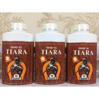 Phấn thơm tiara pop country perfume talc uv protection 100g - phấn rôm - phấn con ngựa thai lan