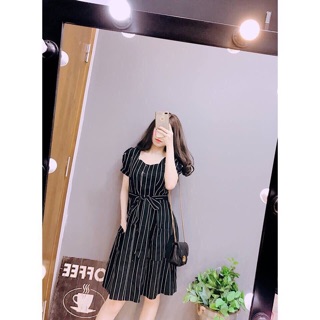 VÁY KẺ DÁNG XOÈ