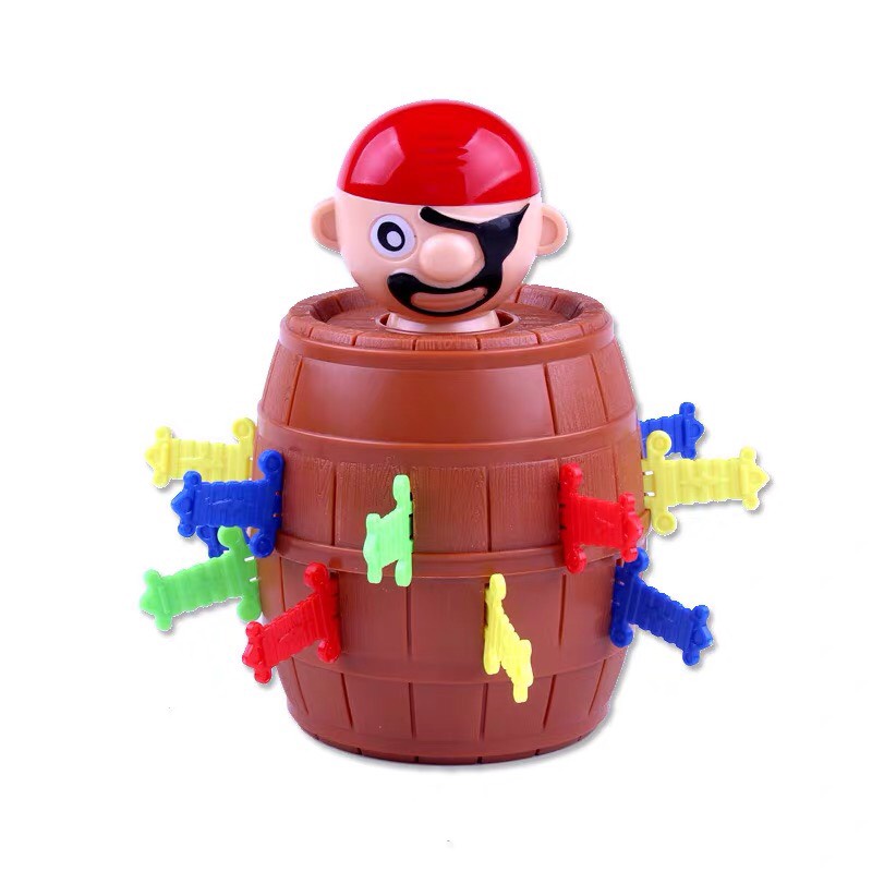 Đồ chơi cho bé, đồ chơi đâm hải tặc  thùng cướp biển thú vị