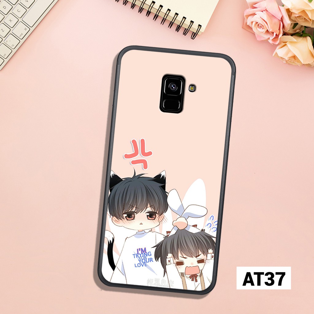 Ốp lưng Samsung A6 2018 - A6 Plus - A8 2018 - A8 Plus in hình chibi dễ thương