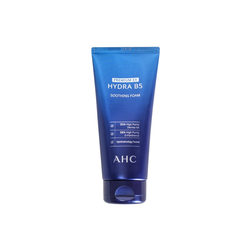 Sữa Rửa Mặt AHC b5 hyaluronic acid Làm Sạch Sâu Dưỡng Ẩm Kiểm Soát Dầu Làm Sạch Sâu 180ml