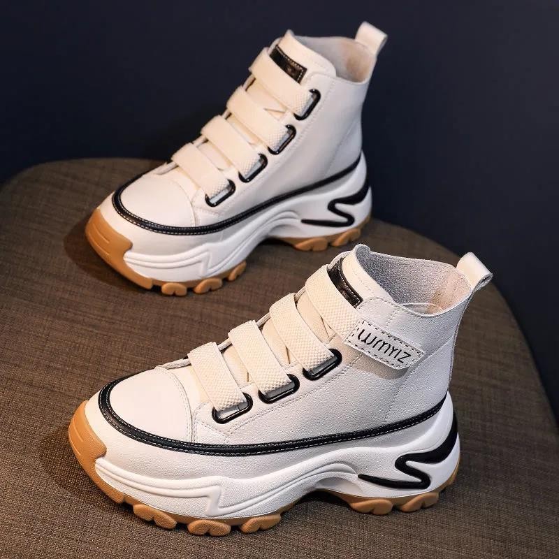 Giày Thể Thao Trắng Đế Dày 2022 Thời Trang Cho Nữ