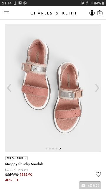 Sandal cnk size 41 new