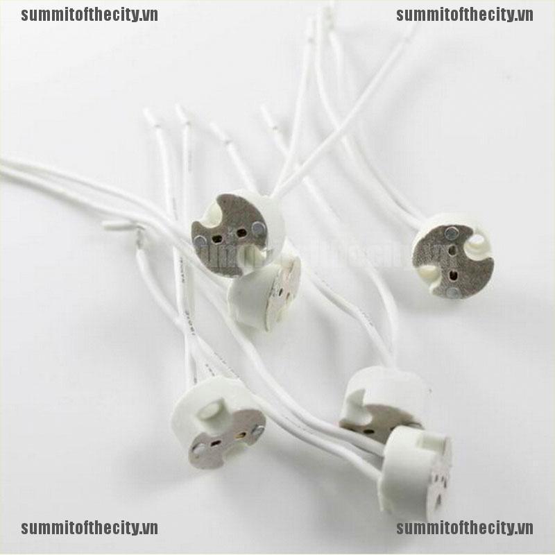 Set 10 Giá Đỡ Bóng Đèn LED Halogen MR11 MR16 GU5.3 G4 Tiện Dụng
