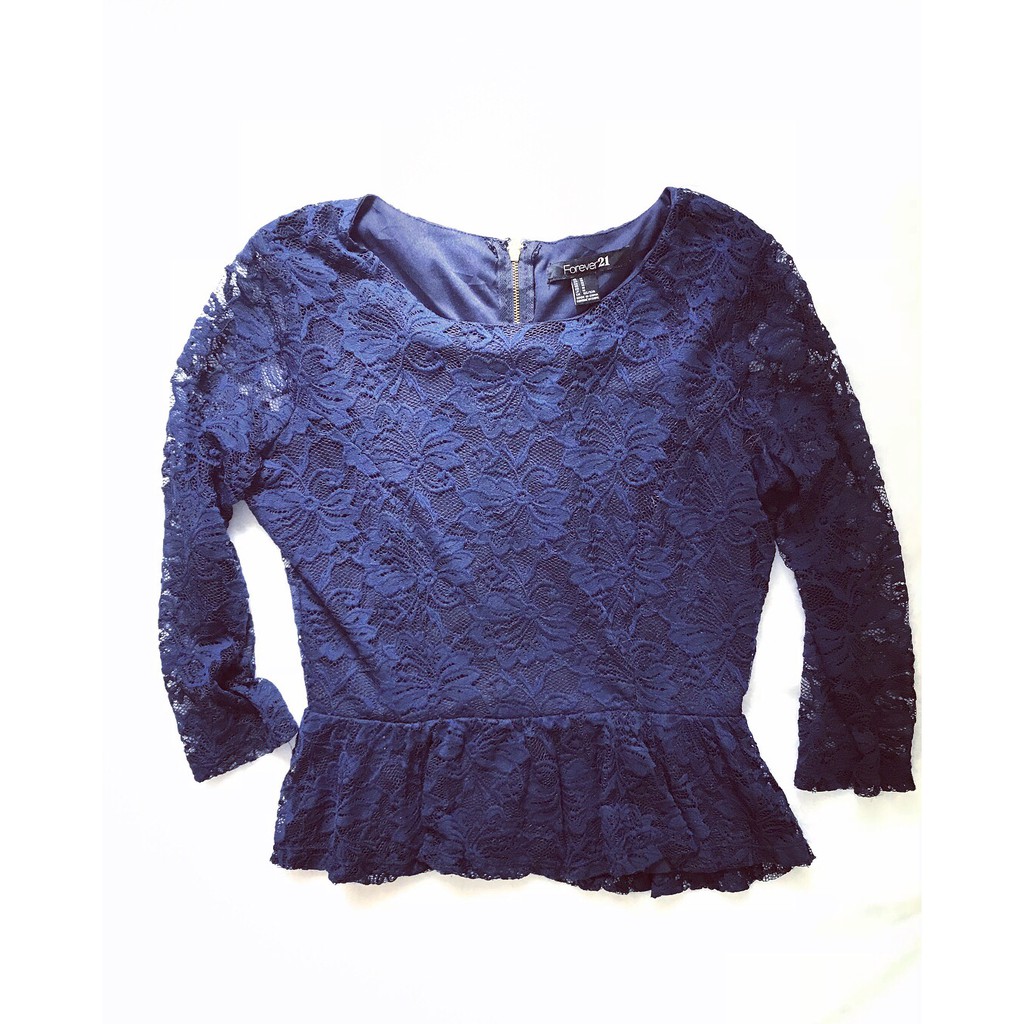 Thanh lý áo nữ peplum Forever 21 xách tay