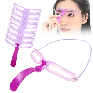 [Hàng mới về] Khuôn tô lông mày kích thước cầm tay 8 trong 1 tiện lợi