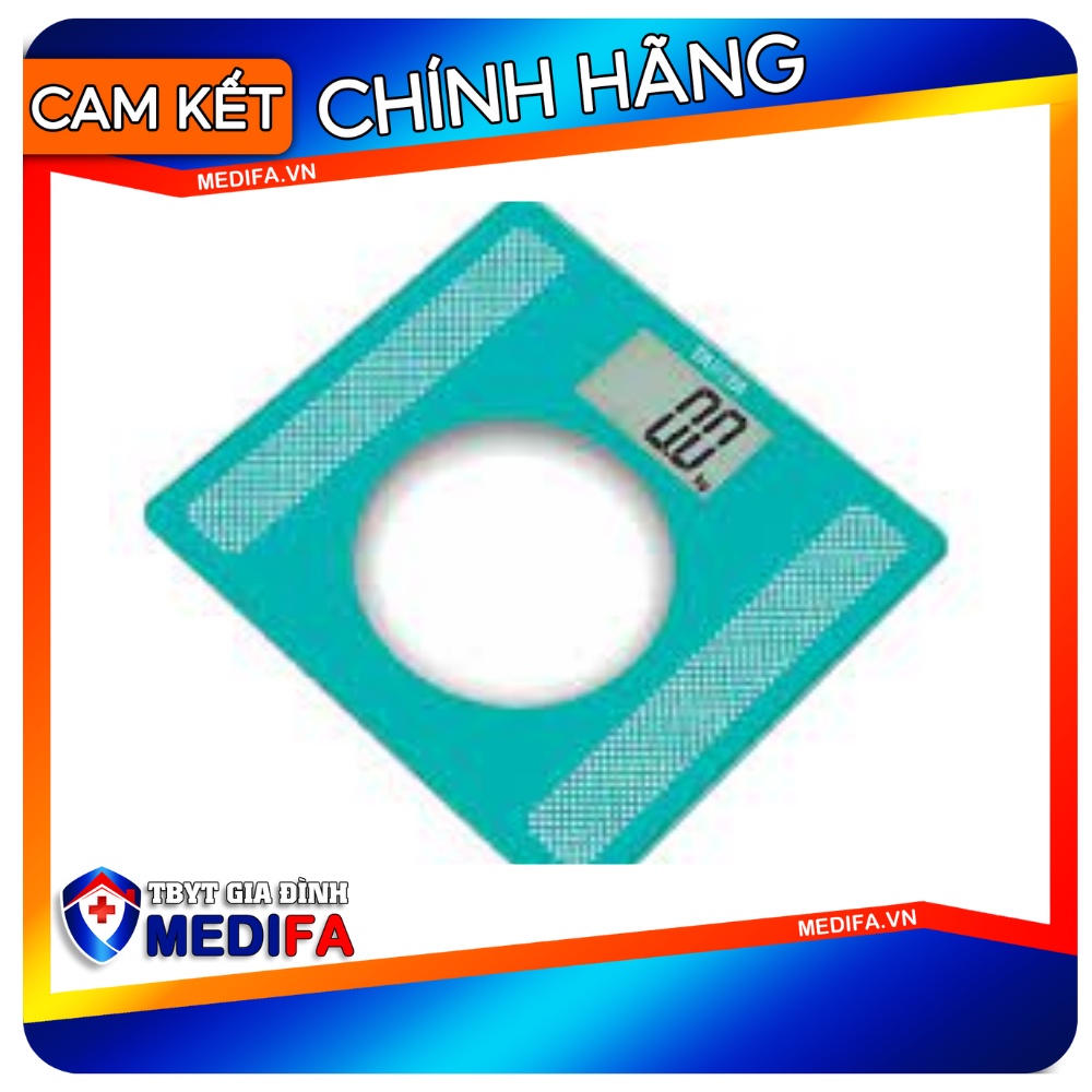 Cân điện tử sức khỏe Tanita HD381 mặt kính cường lực, màn hình LCD