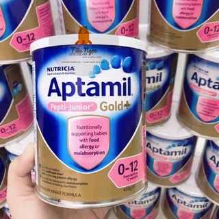 ✈️Sữa Aptamil Pepti Junior Gold Úc cho bé dị ứng đạm sữa bò 450gr