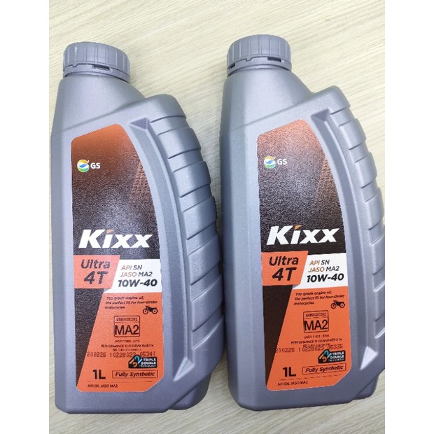 Nhớt Kixx Tổng Hợp 10W40 Ultra 4T Fully Synthetic Nhập Khẩu Hàn Quốc