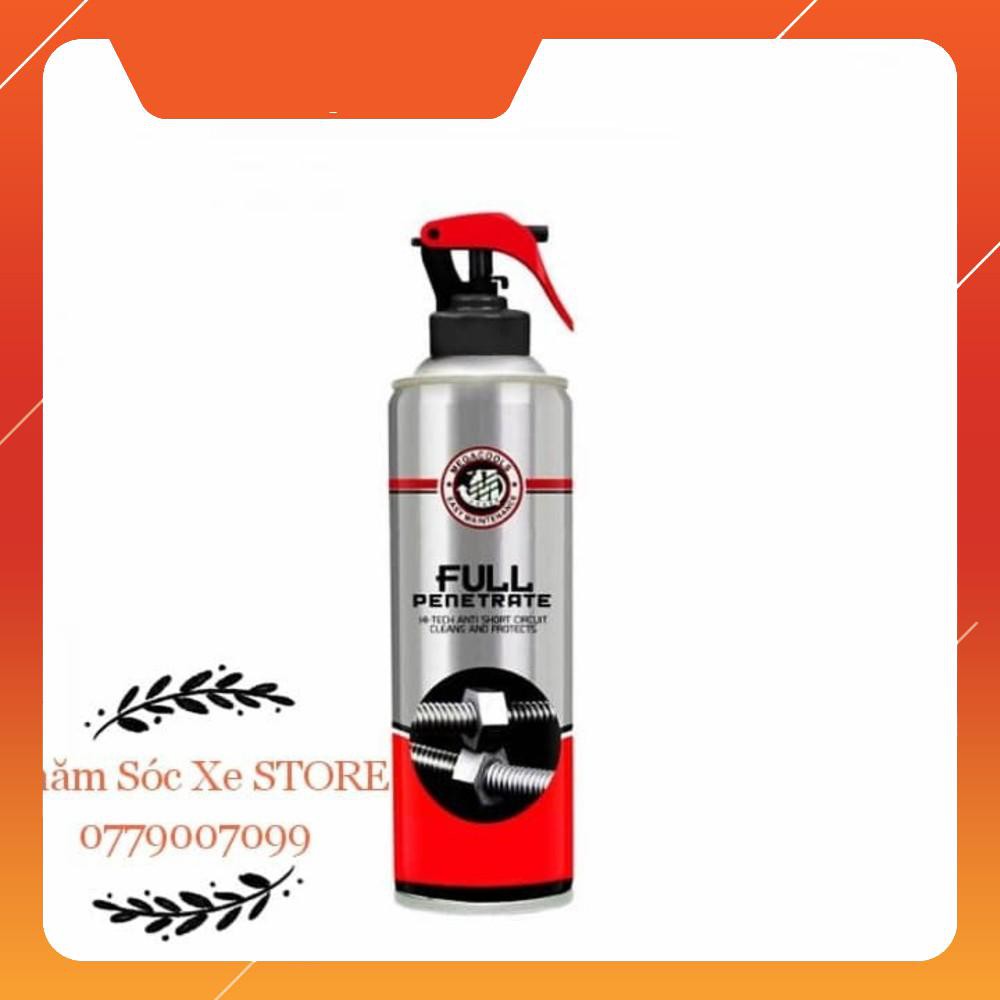 Chai Vệ Sinh Sên Megacools Chain Lube- Dầu Chống Gỉ Sét Megacools Chain Lube- Full Penetrate 500ml