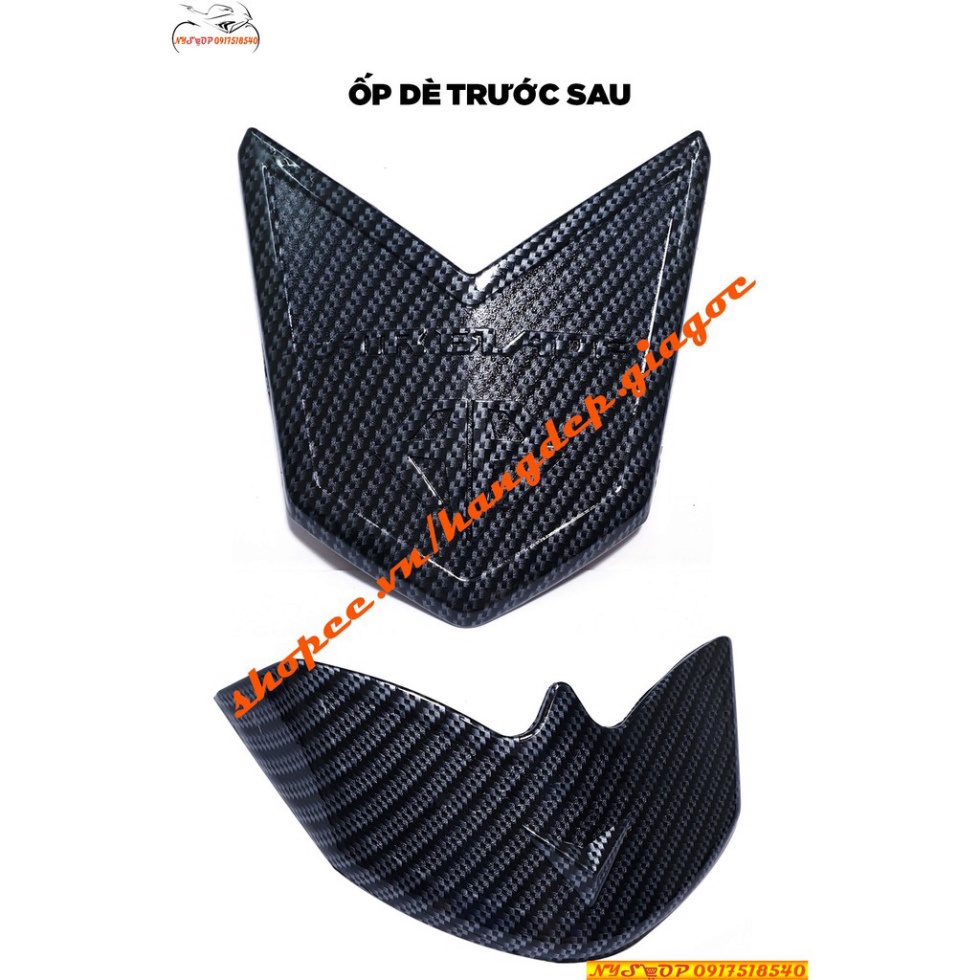 BỘ CARBON 7 MÓN CHO AIR BLADE 2016-2019 ( GIÁ LẺ TỪNG MÓN ) HÀNG ARTISTAR LOẠI 1 Ảnh thật Sp